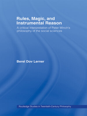 cover image of Rules, Magic and Instrumental Reason